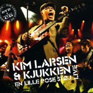 En lille pose støj: Live by Kim Larsen & Kjukken - album cover