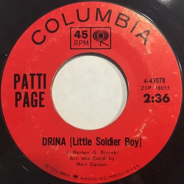 Drina (Little Soldier Boy) / Promises