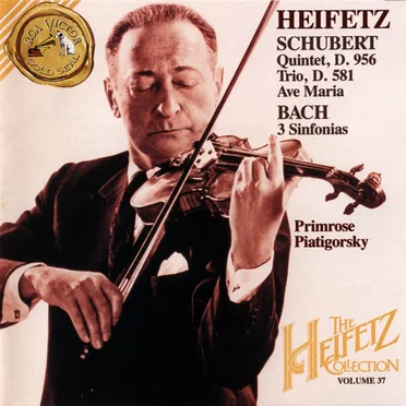 The Heifetz Collection Volume 37 - Schubert / Bach