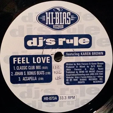 Feel Love by DJ's Rule - album cover