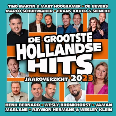 De grootste Hollandse hits jaaroverzicht 2023 by Various Artists - album cover