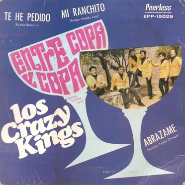 Entre copa y copa by Los Crazy Kings - album cover