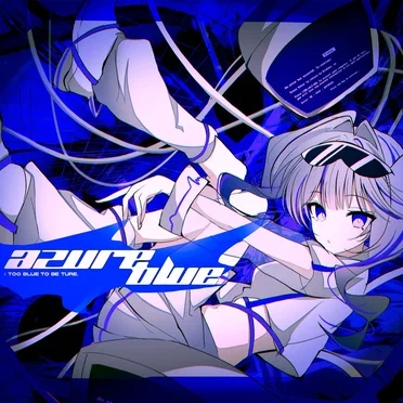 Azure blue : DnB Compilation Album by Various Artists - album cover
