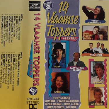 14 Vlaamse toppers + 1 extra, volume 2 by Various Artists - album cover