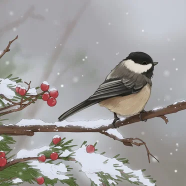 Black‐capped Chickadee