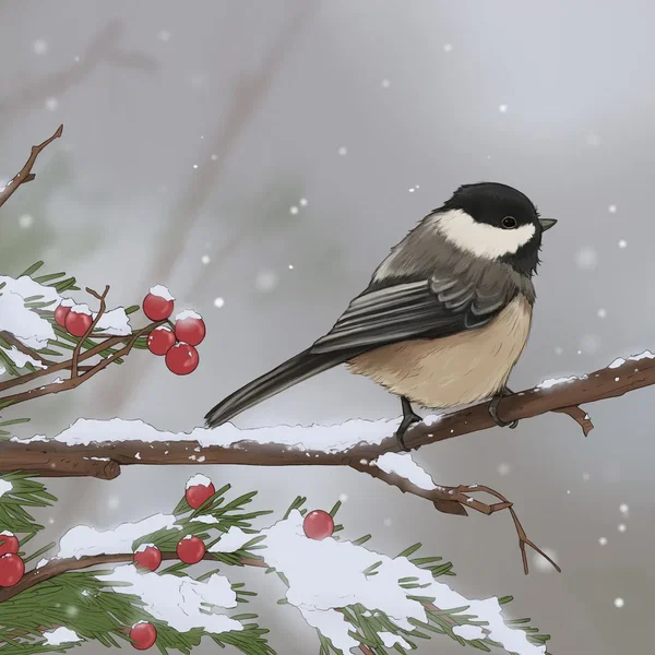 Black‐capped Chickadee