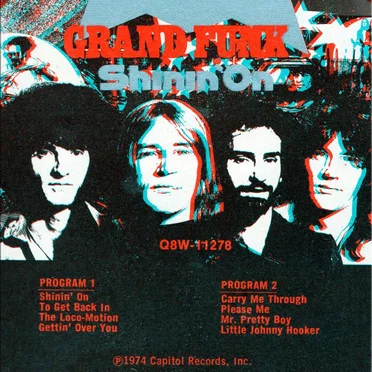 Shinin’ On by Grand Funk Railroad - album cover