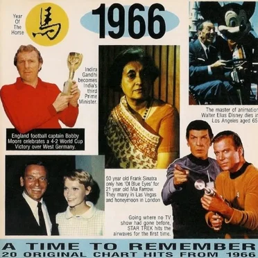 A Time to Remember: 1966 by Various Artists - album cover