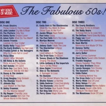 My Kind of Music: Fabulous 50’s by Various Artists - album cover
