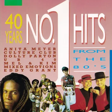 40 Years No. 1 Hits From the 80’s by Various Artists - album cover