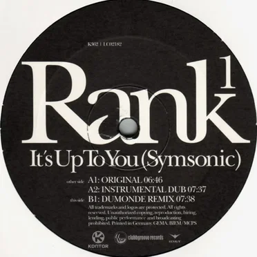 It's Up To You (Symsonic)