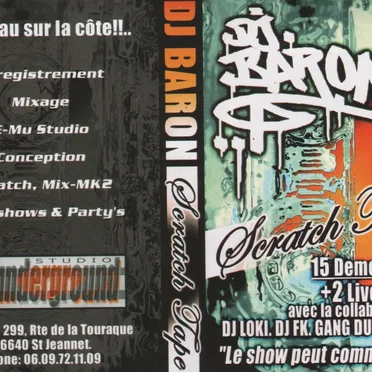 Scratch Tape by DJ Baron - album cover