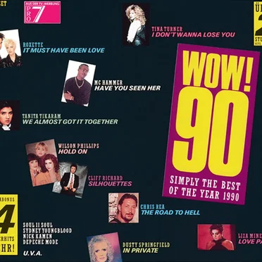 WOW! 90 Simply the Best of the Year 1990 by Various Artists - album cover