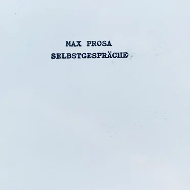 Selbstgespräche