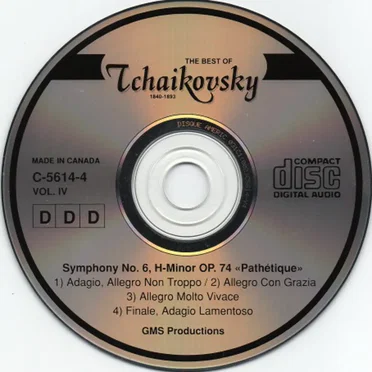 The Best of Tchaikovsky Vol. IV: Symphony No.6, H-Minor OP.74 <<Pathetique>>