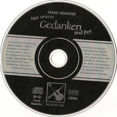 Nur unsere Gedanken sind frei!