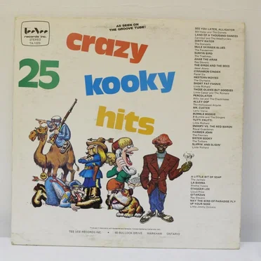 25 Crazy Kooky Hits by Various Artists - album cover