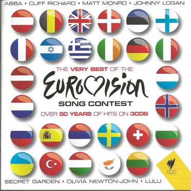 The Very Best of the Eurovision Song Contest by Various Artists - album cover
