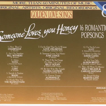 Golden Love Songs, Volume 8: Someone Loves You Honey by Various Artists - album cover