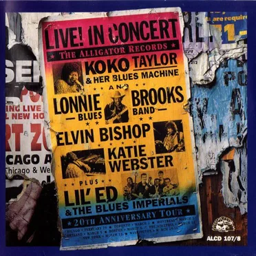 The Alligator Records 20th Anniversary Tour by Various Artists - album cover