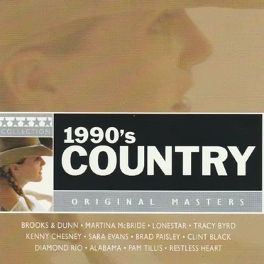 1990's County Original Masters by Various Artists - album cover
