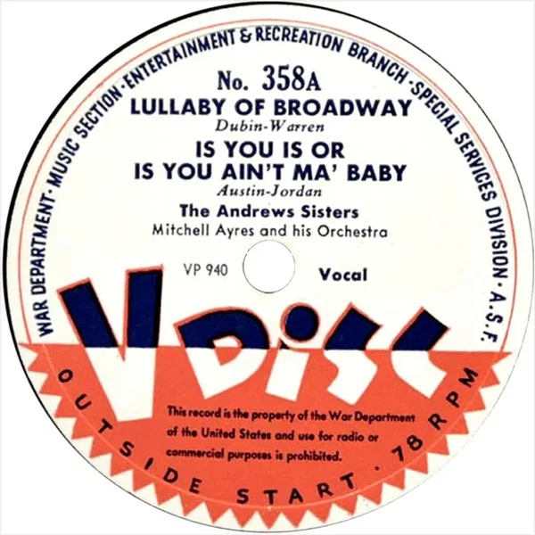 Lullaby of Broadway / Is You Is or Is You Ain’t Ma’ Baby / Some of These Days / How Ya Gonna Keep ’em Down on the Farm