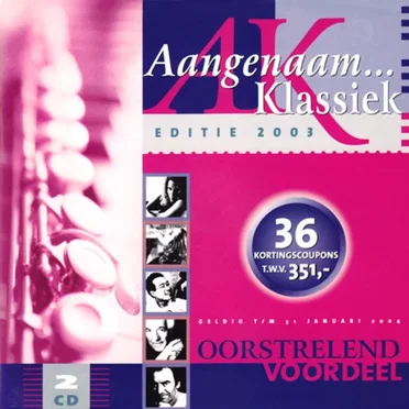 Aangenaam Klassiek 2003 by Various Artists - album cover