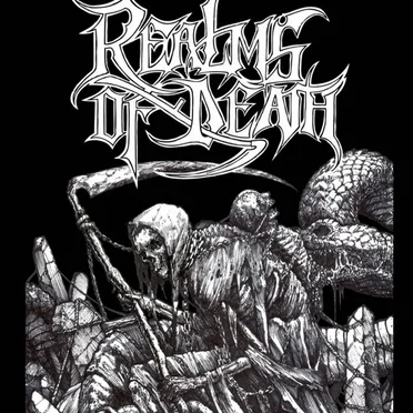 CHAINS AND SAND by Realms of Death - album cover