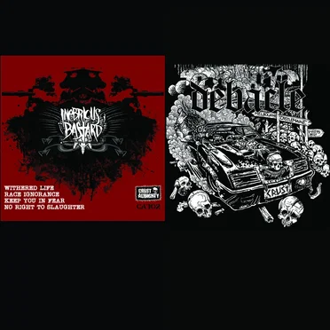Inebrious Bastard / Debacle by Inebrious Bastard - album cover