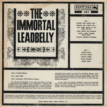 The Immortal Leadbelly