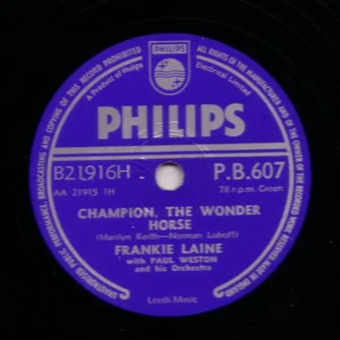 Champion the Wonder Horse / Ticky Ticky Tick (I'm Gonna Tell on You)