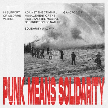 Punks for Wildfire Victims by Various Artists - album cover