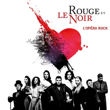 Le Rouge et le Noir L'Opéra Rock by Various Artists - album cover