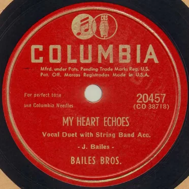 My Heart Echoes / Will The Angels Have A Sweetheart