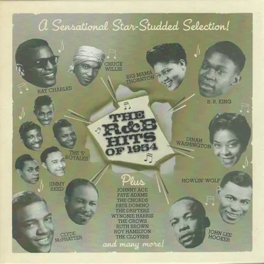 The R&B Hits of 1954 by Various Artists - album cover