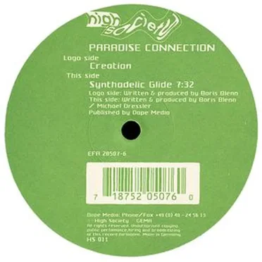 Creation / Synthadelic Glide by Paradise Connection - album cover