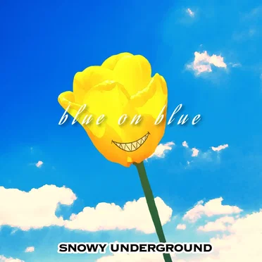 blue on blue by SNOWY UNDERGROUND - album cover