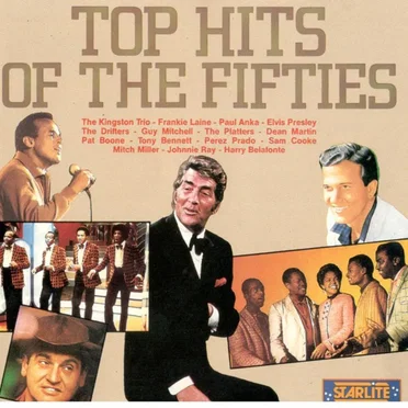 Top Hits of the Fifties by Various Artists - album cover