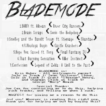 BLADEMODE by Kroth - album cover