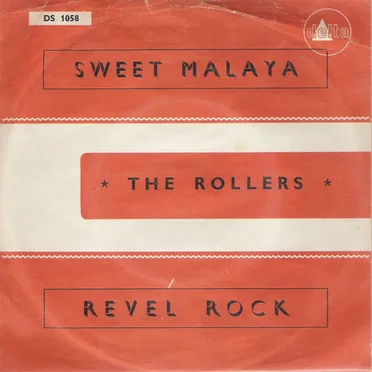 Sweet Malaya / Revel Rock by The Rollers - album cover