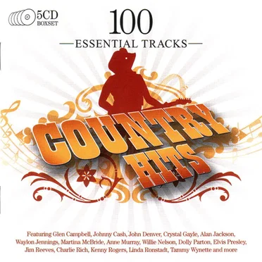 100 Essential Tracks: Country Hits by Various Artists - album cover