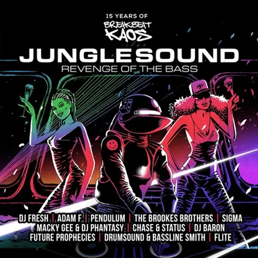 Junglesound: Revenge Of The Bass (15 Years Of Breakbeat Kaos) by Various Artists - album cover