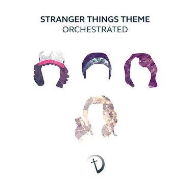 Stranger Things Theme (Orchestrated) by The Marcus Hedges Trend Orchestra - album cover