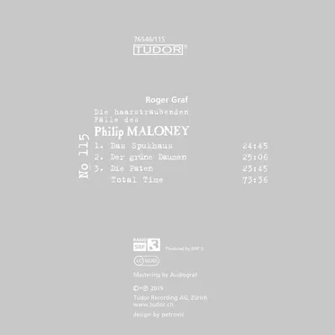Die haarsträubenden Fälle des Philip Maloney, N° 115 by Roger Graf - album cover