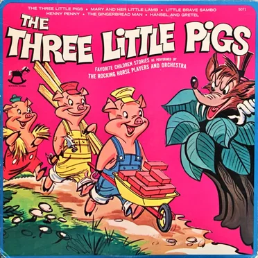 The Three Little Pigs by The Rocking Horse Players And Orchestra - album cover