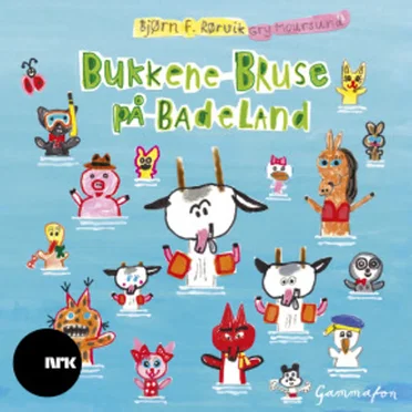 Bukkene Bruse på badeland by Bjørn F. Rørvik - album cover