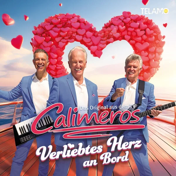 Verliebtes Herz an Bord