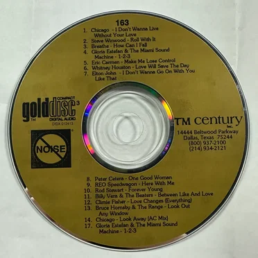 TM Century: GoldDisc 163 by Various Artists - album cover