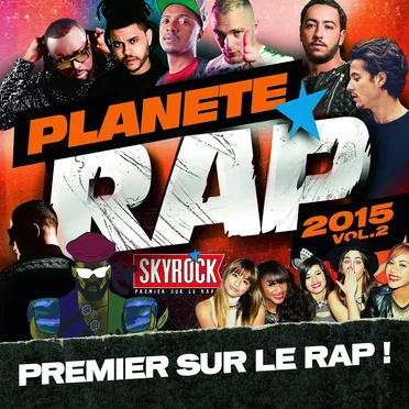Planète Rap 2015, Volume 2 by Various Artists - album cover