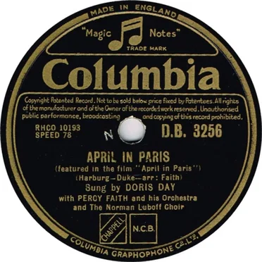 April in Paris / Your Mother and Mine